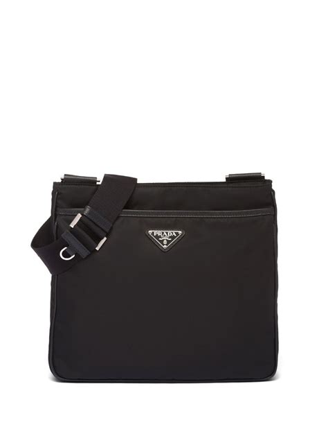 prada re nylon messenger bag|Prada nylon crossbody Messenger bag.